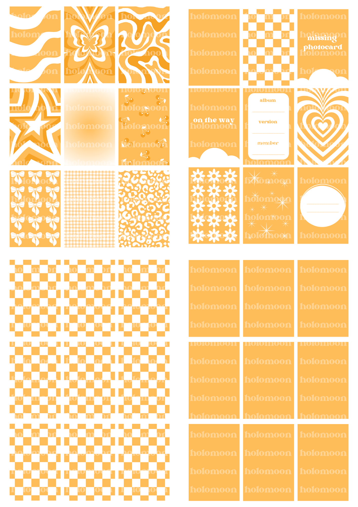 Pumpkin Binder Fillers Digital Download