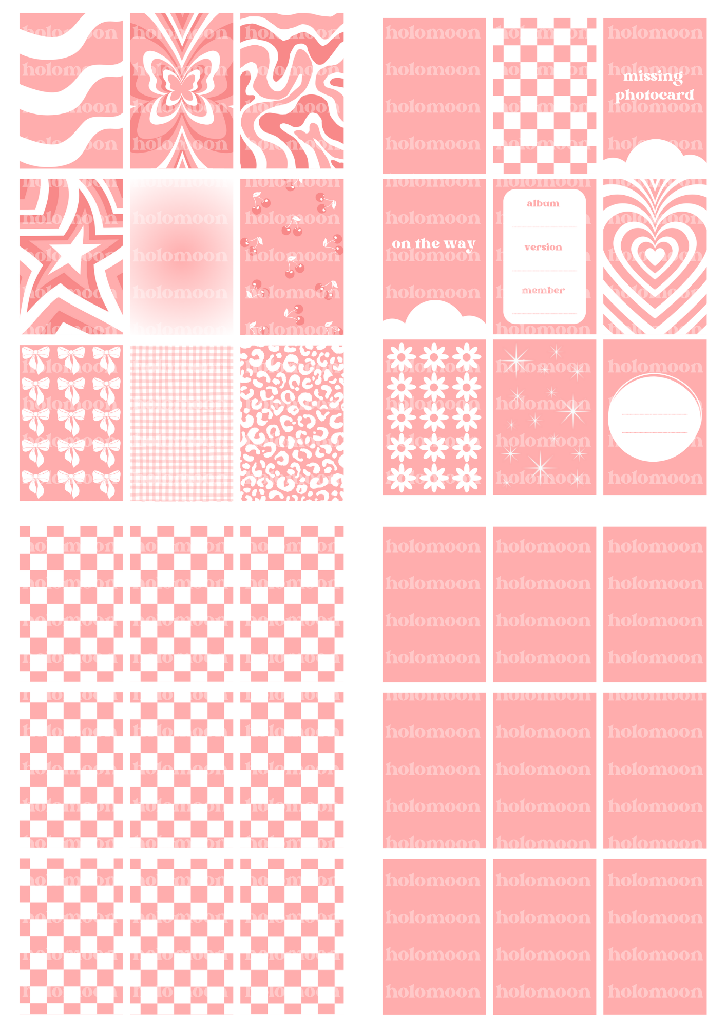 Rose Binder Fillers Digital Download