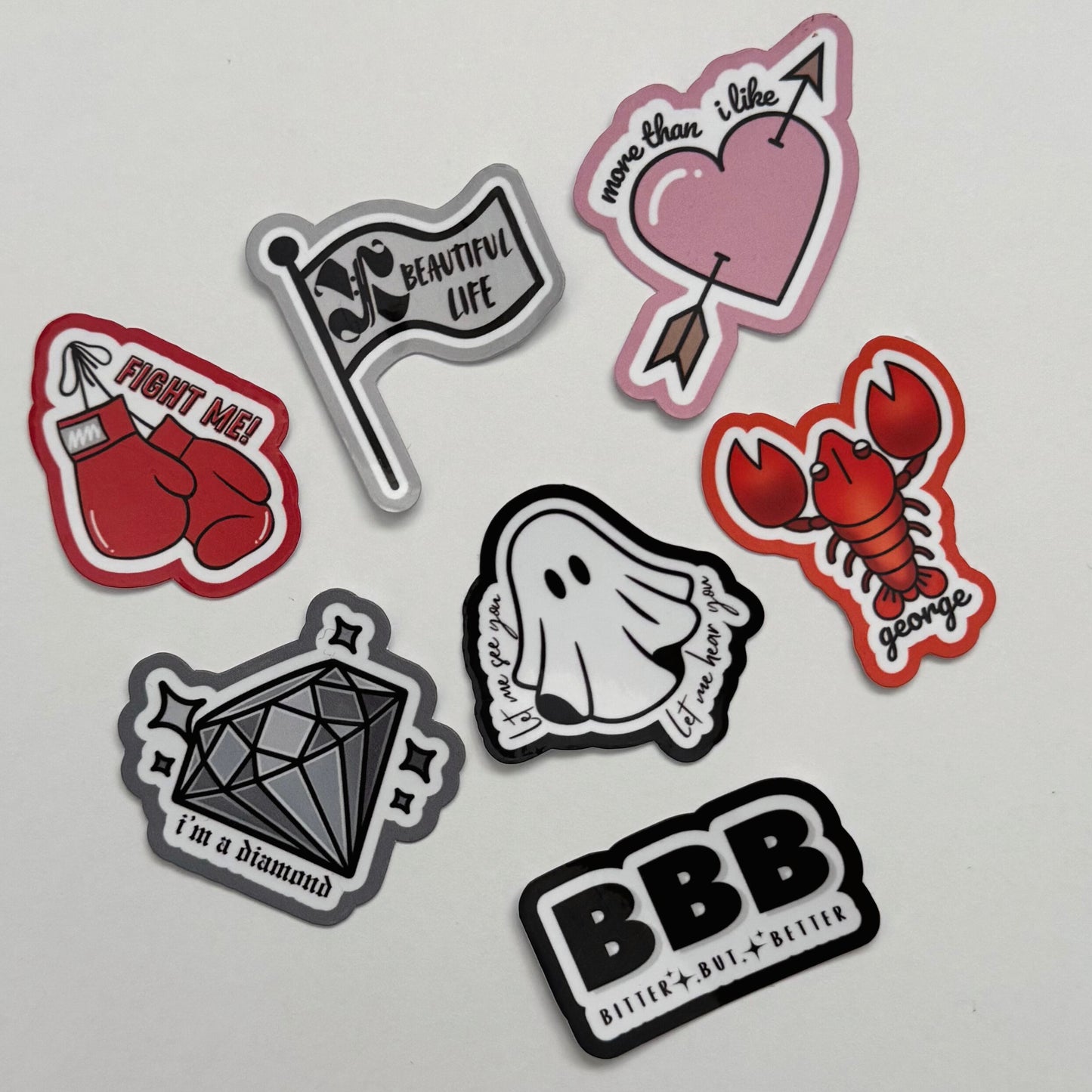 Xdinary Heroes Beautiful Mind Mini Sticker Set Glossy