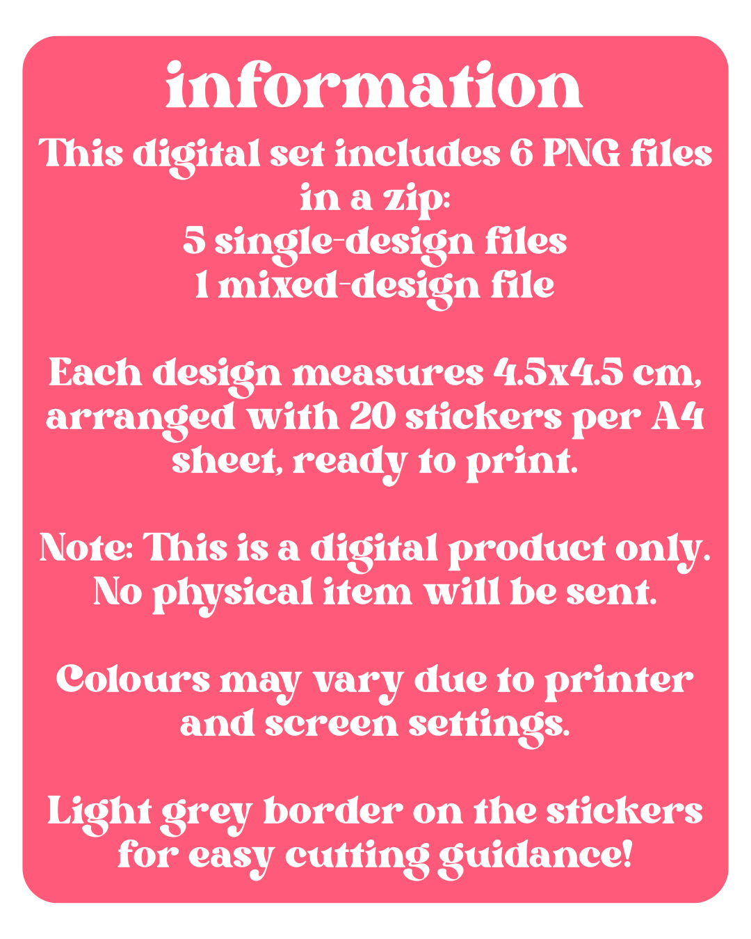 TXT Love Mail Stickers Digital Download