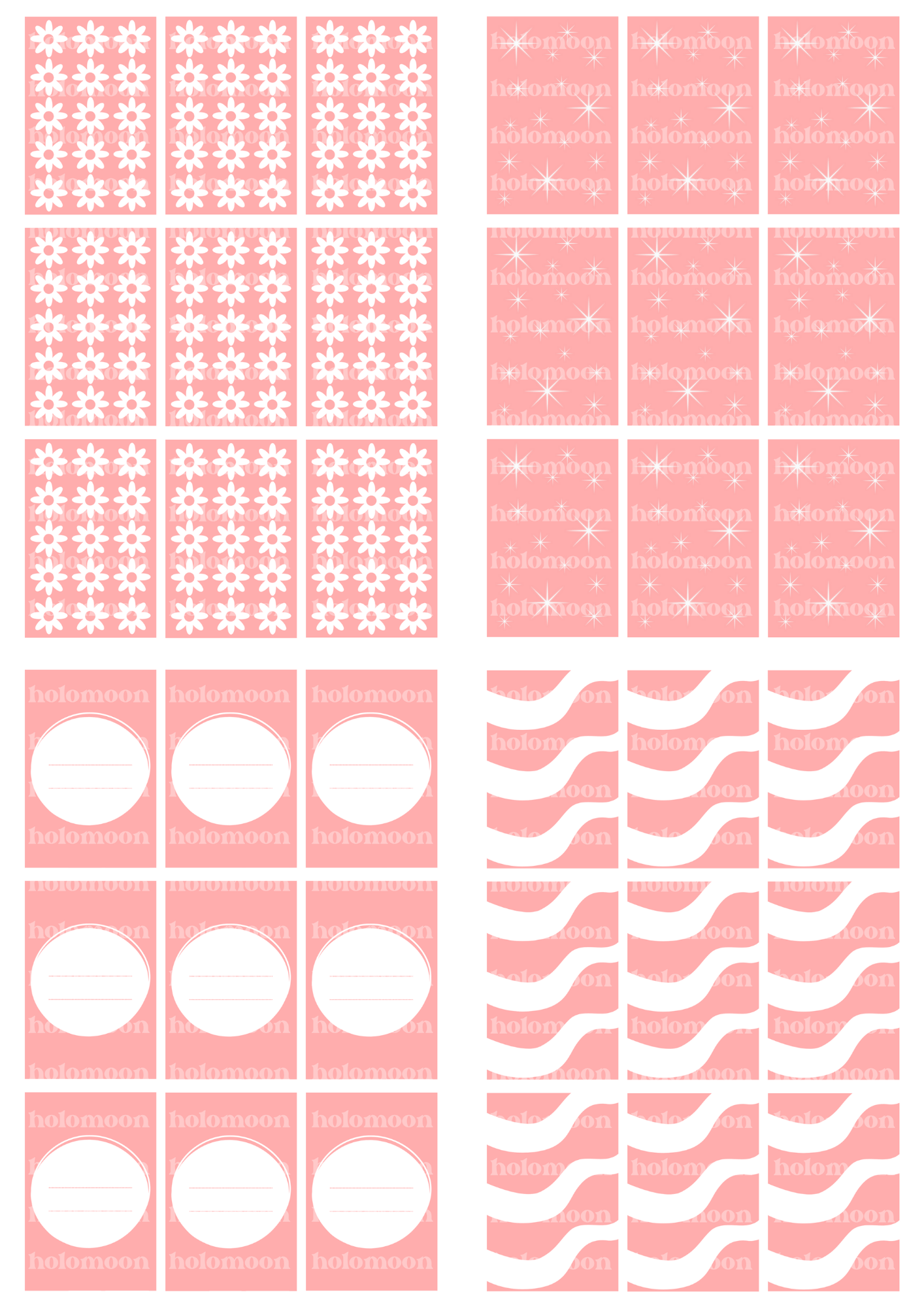 Rose Binder Fillers Digital Download