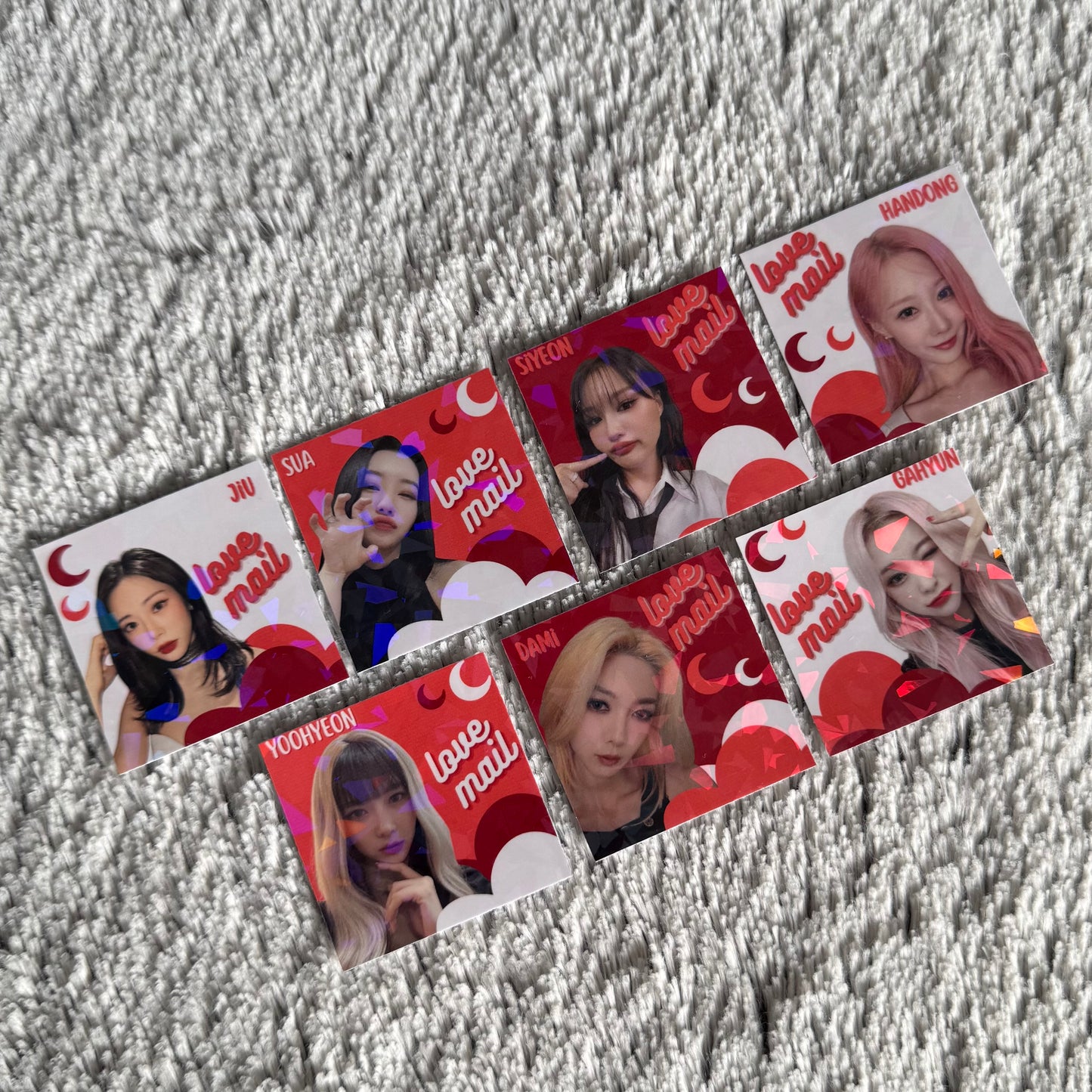 Dreamcatcher Love Mail Stickers - Holographic (10 pack)