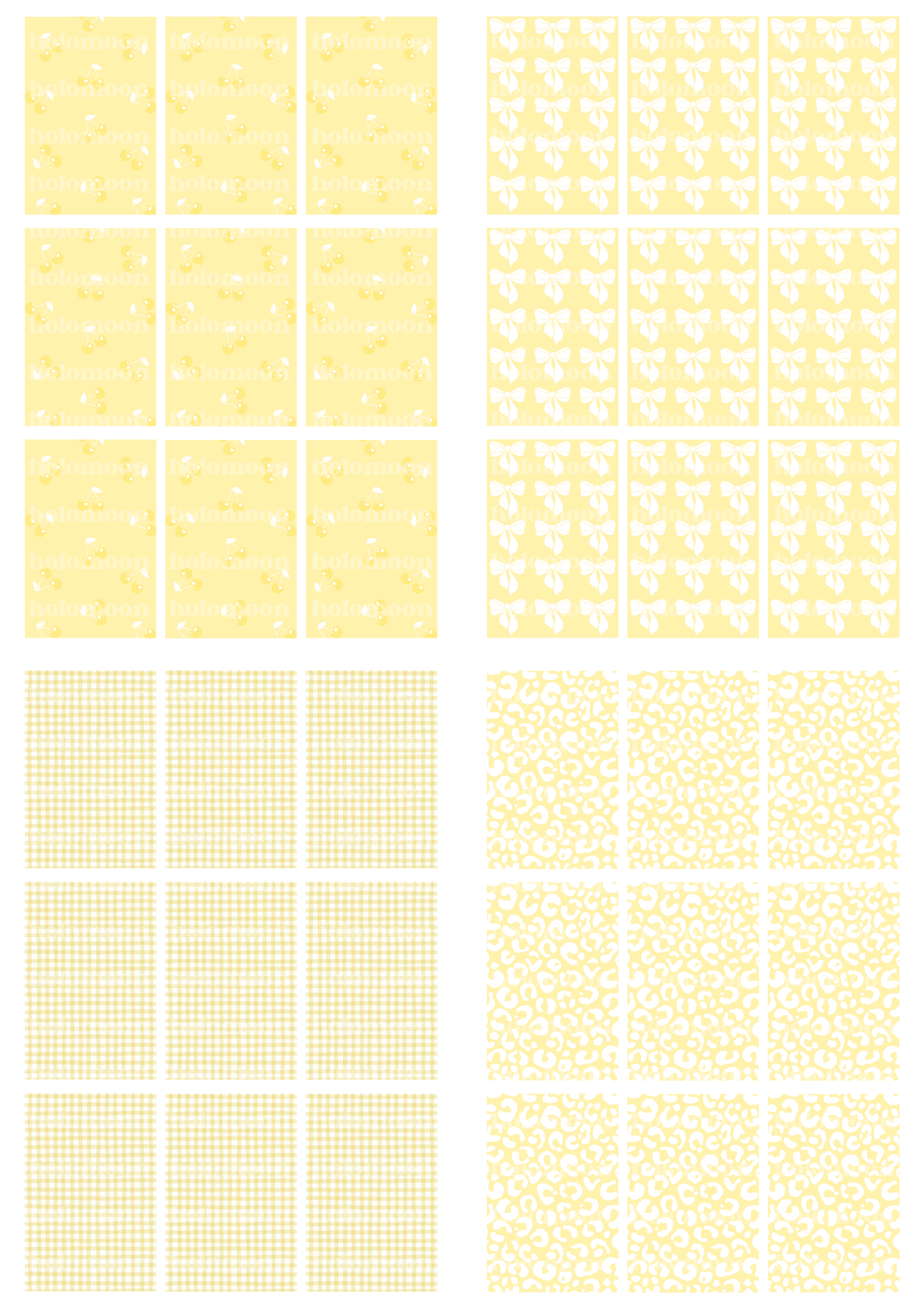 Buttercup Binder Fillers Digital Download