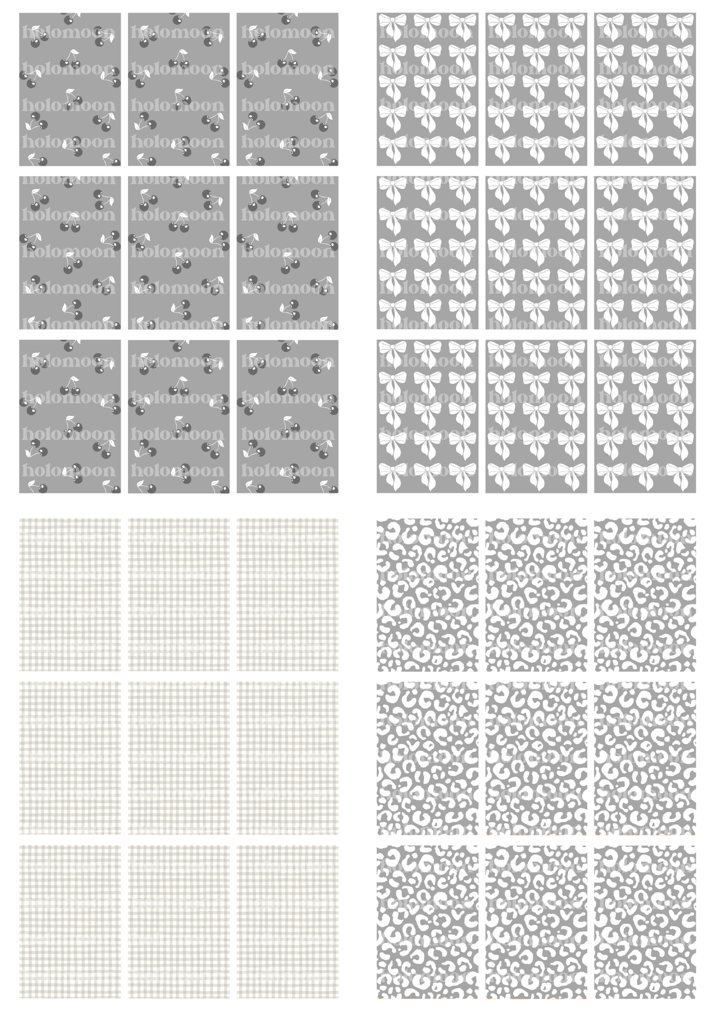 Grey Binder Fillers Digital Download