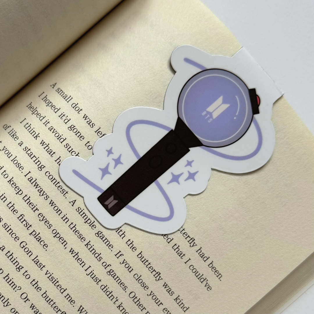 Magnetic Lightstick Bookmark