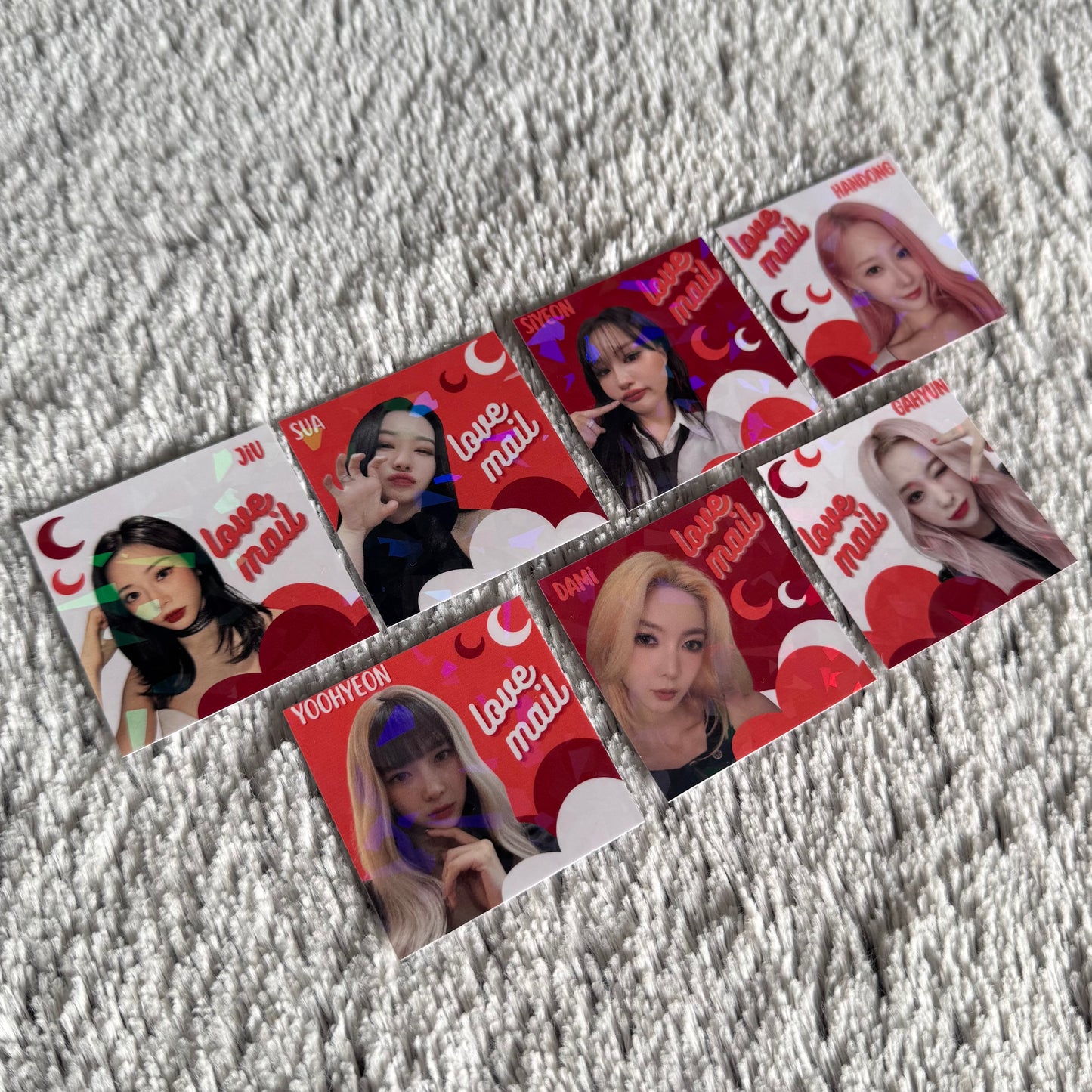 Dreamcatcher Love Mail Stickers - Holographic (10 pack)