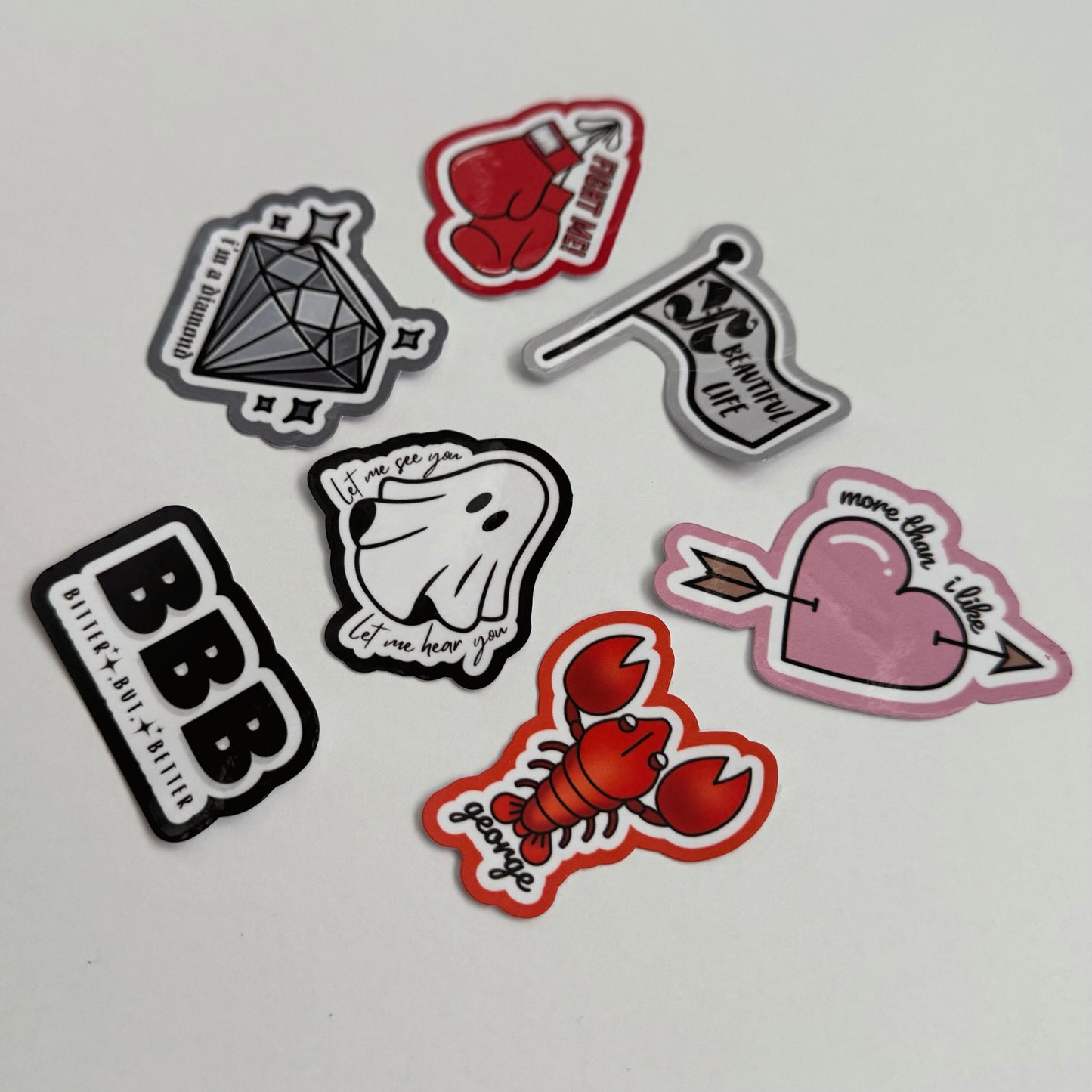 Xdinary Heroes Beautiful Mind Mini Sticker Set Glossy