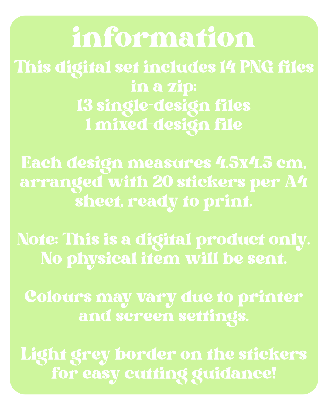 Seventeen Love Mail Stickers Digital Download