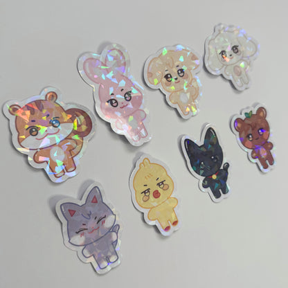 Aniteez Sticker Set Holographic