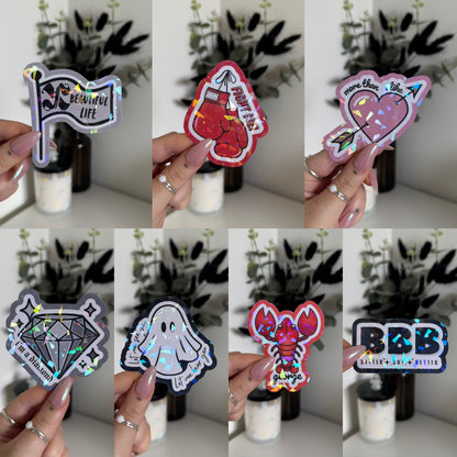 Xdinary Heroes Beautiful Mind Stickers Holographic