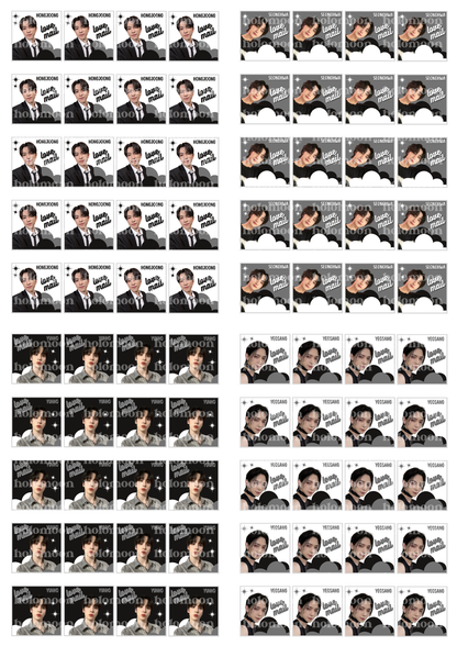Ateez Love Mail Stickers Digital Download
