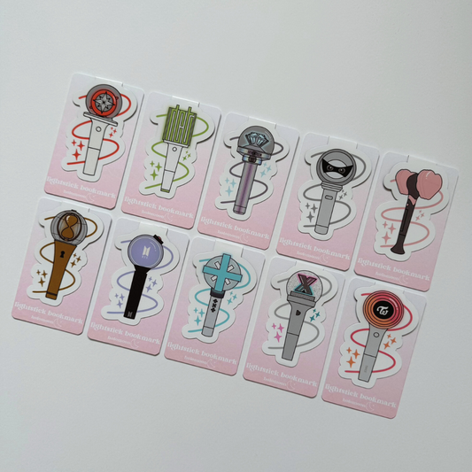 Magnetic Lightstick Bookmark