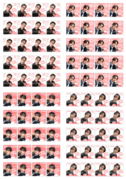 Stray Kids Love Mail Stickers Digital Download