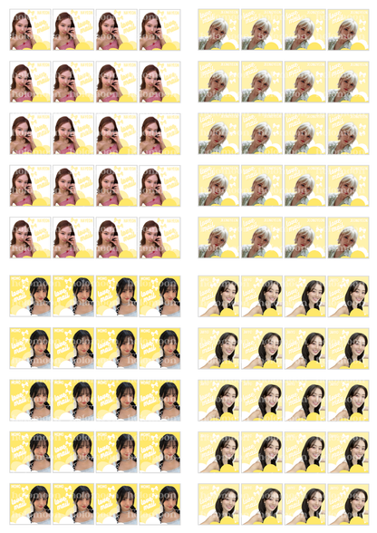 Twice Love Mail Stickers Digital Download