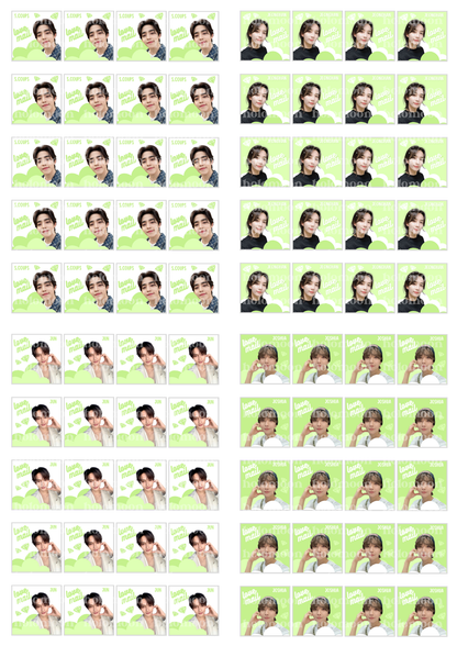 Seventeen Love Mail Stickers Digital Download