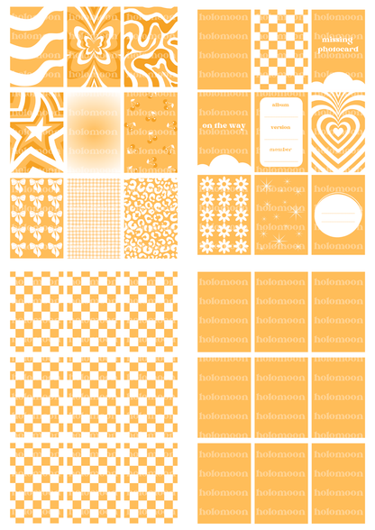 Pumpkin Binder Fillers Digital Download