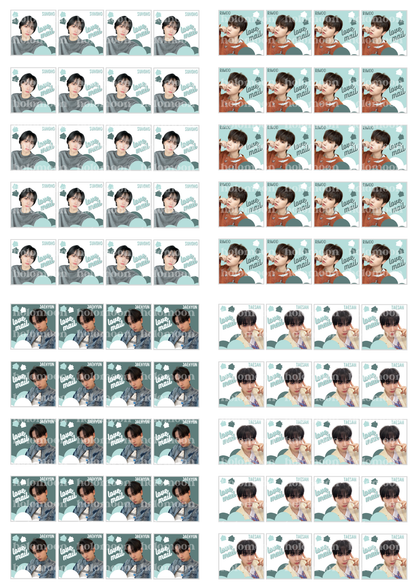 BoyNextDoor Love Mail Stickers Digital Download