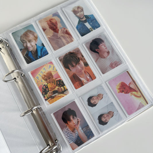Carpeta de 9 páginas A4 con 9 bolsillos (paquete de 10)