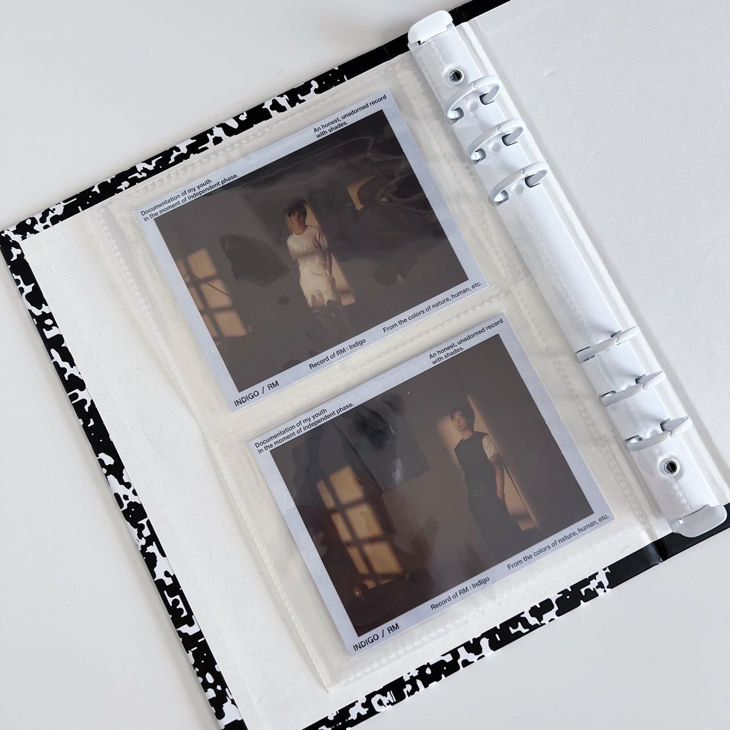 Carpeta horizontal de 2 bolsillos A5 (paquete de 10)