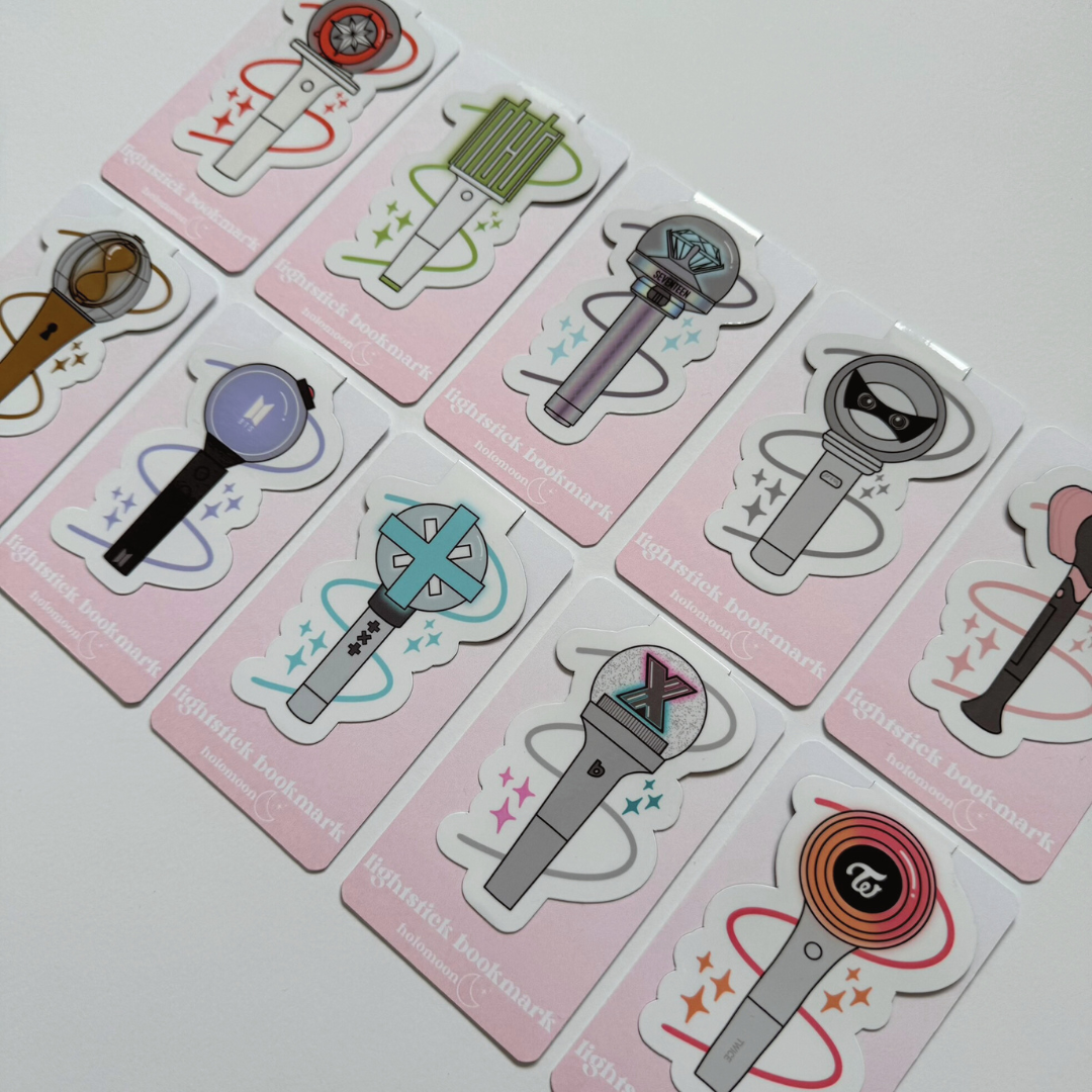 Magnetic Lightstick Bookmark