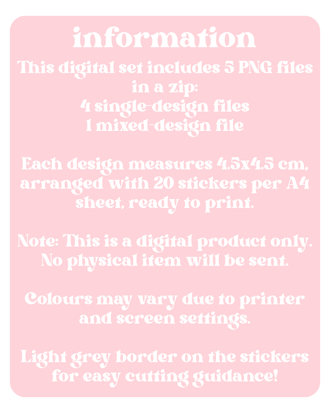 Love Mail Glow Stickers Digital Download