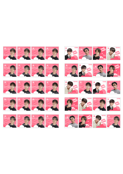 TXT Love Mail Stickers Digital Download