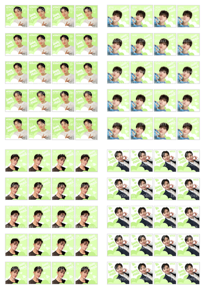 Seventeen Love Mail Stickers Digital Download