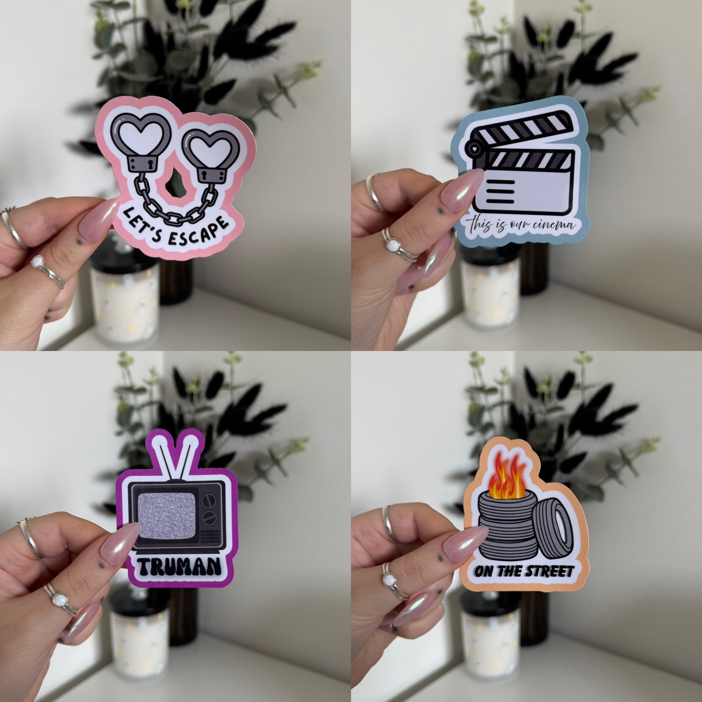 Stray Kids Dominate Mixtape Stickers Glossy