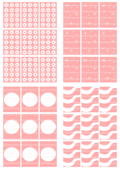 Rose Binder Fillers Digital Download