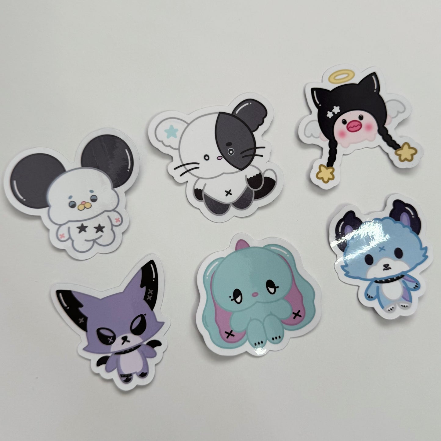 Xdinary Monsters Sticker Set Glossy