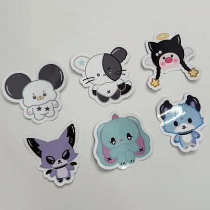 Xdinary Monsters Sticker Set Glossy