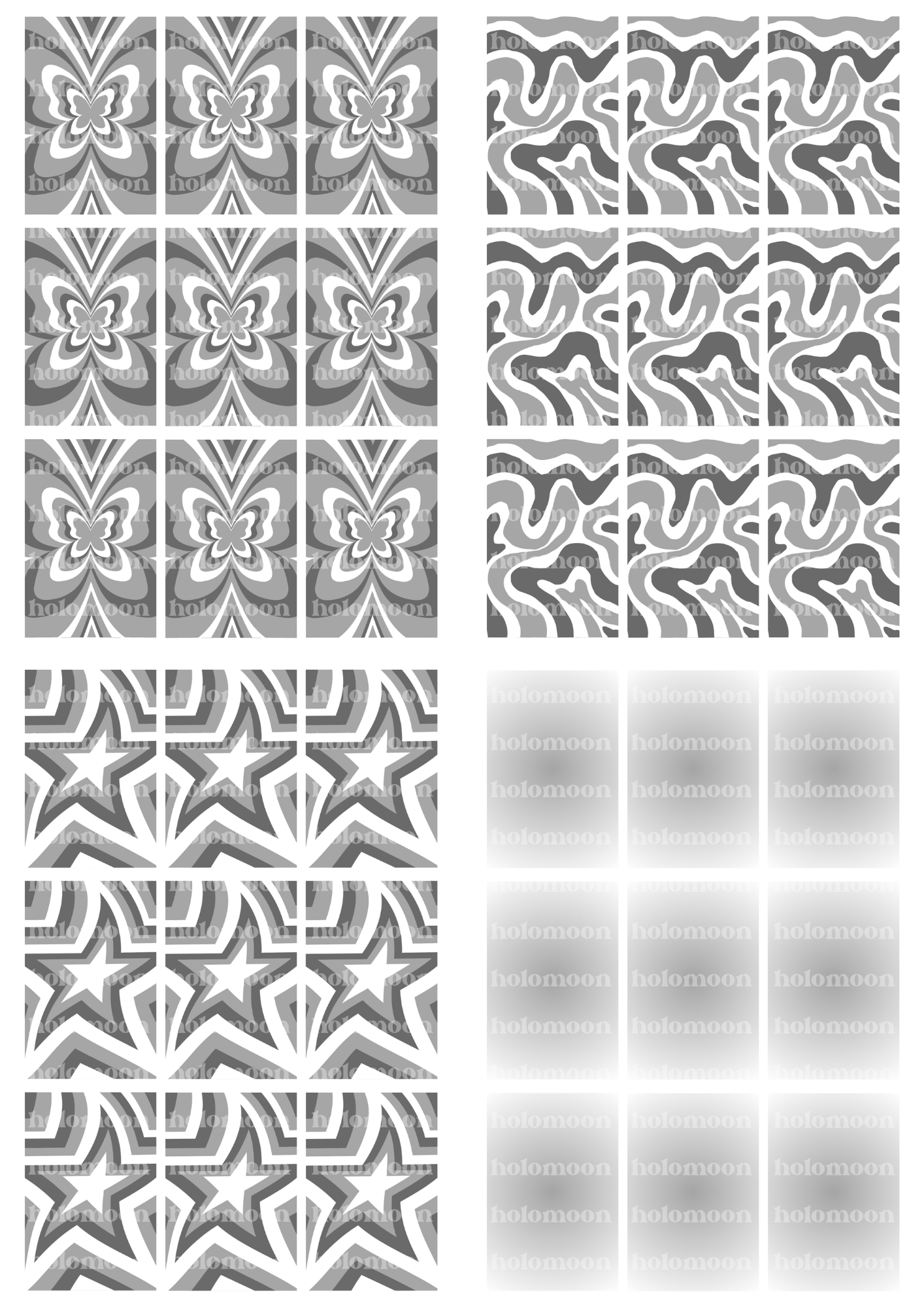 Grey Binder Fillers Digital Download