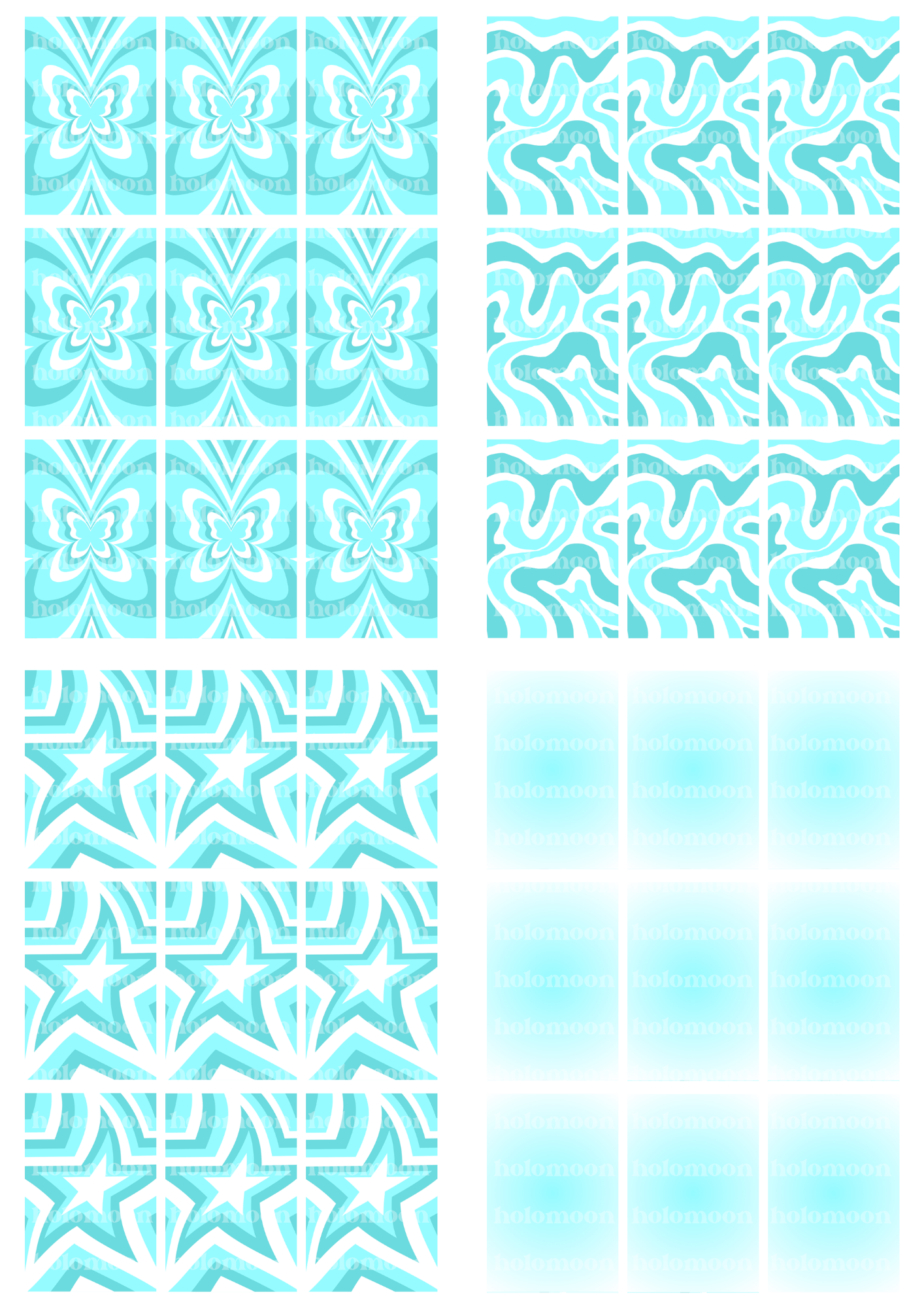 Blue Binder Fillers Digital Download
