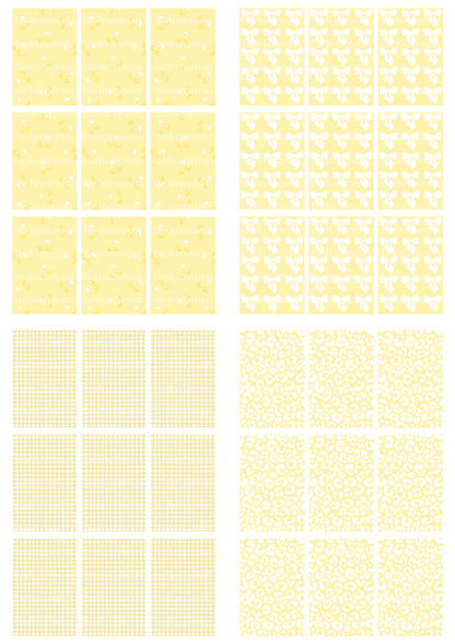 Buttercup Binder Fillers Digital Download