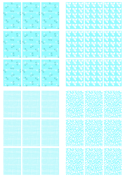 Blue Binder Fillers Digital Download