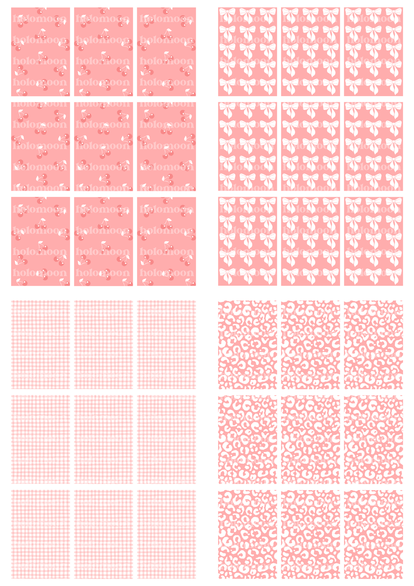 Rose Binder Fillers Digital Download