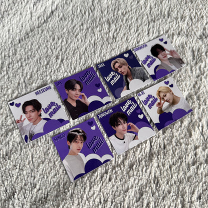 Enhypen Love Mail Stickers - Glossy (10 pack)