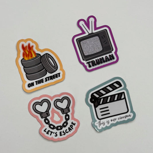 Stray Kids Dominate Mixtape Mini Stickers Set Glossy