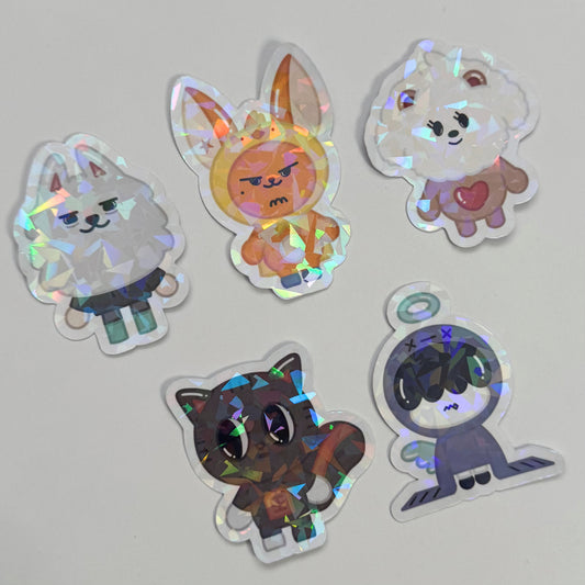 PPULBATU Sticker Set Holographic