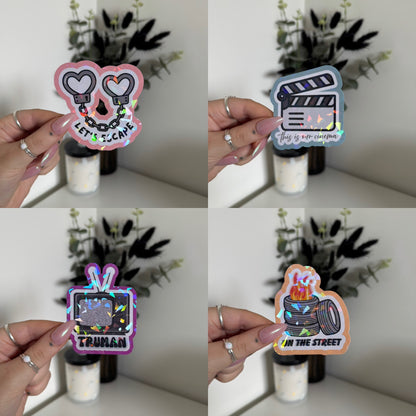 Stray Kids Dominate Mixtape Stickers Holographic