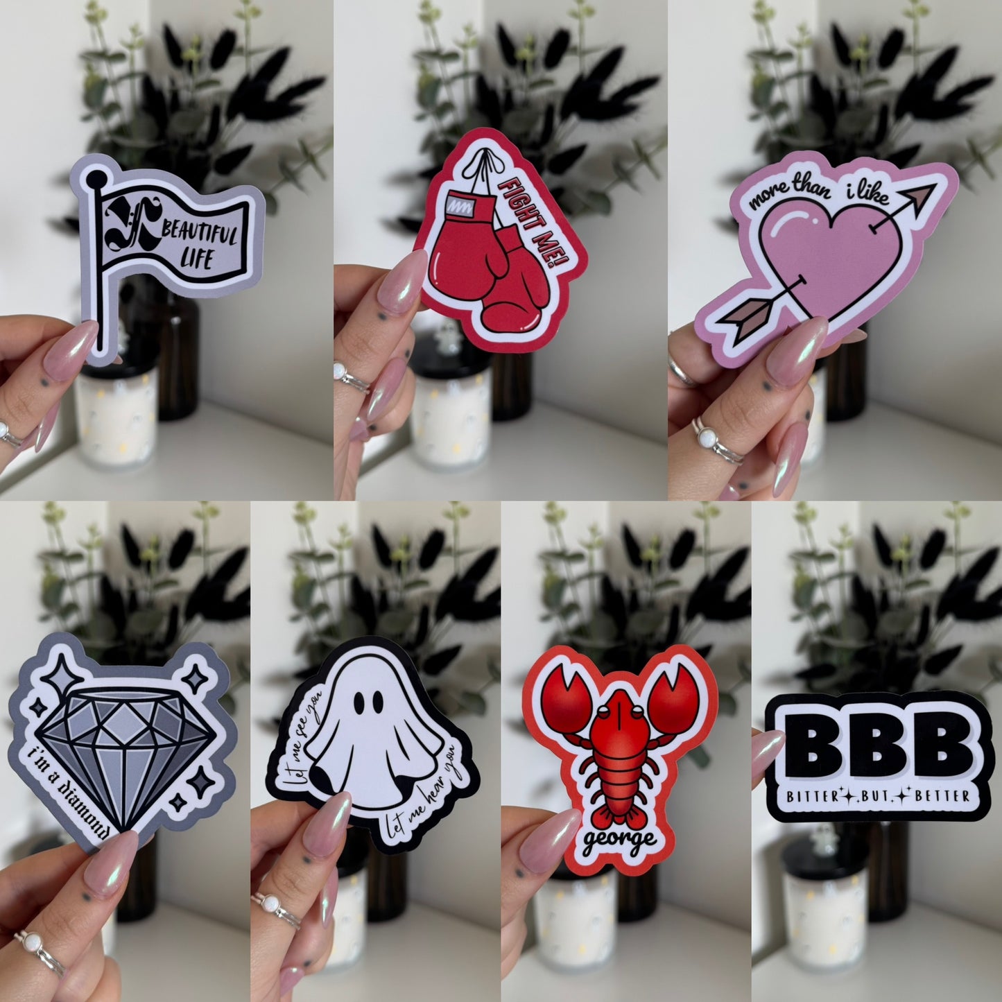 Xdinary Heroes Beautiful Mind Stickers Glossy