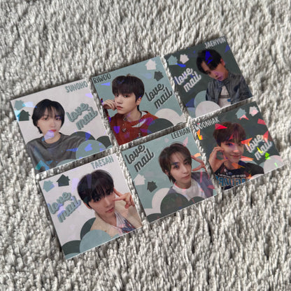 BoyNextDoor Love Mail Stickers - Holographic (10 pack)