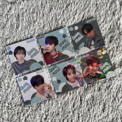 BoyNextDoor Love Mail Stickers - Holographic (10 pack)