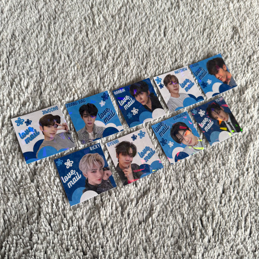 ZeroBaseOne Love Mail Stickers - Holographic (10 pack)
