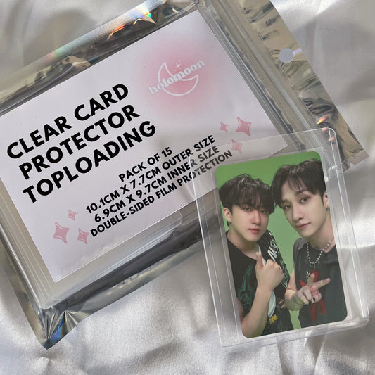 Hop Card Protector Card Protectors – Holo Moon
