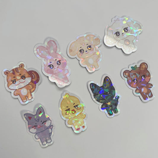 Aniteez Sticker Set Holographic