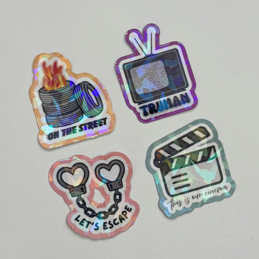 Stray Kids Dominate Mixtape Mini Stickers Set Holographic