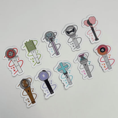 Lightstick Stickers Glossy