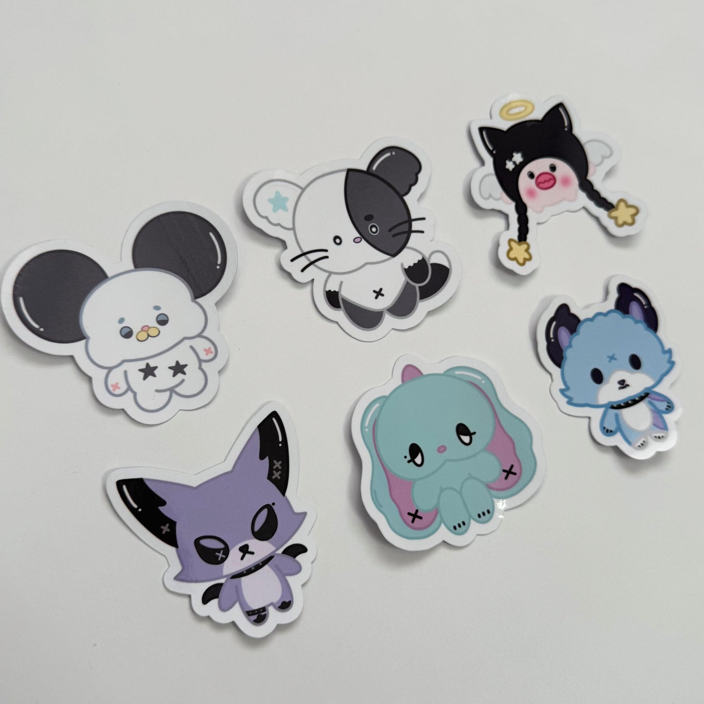 Xdinary Monsters Sticker Set Glossy