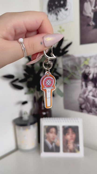 Holographic Lightstick Keychain
